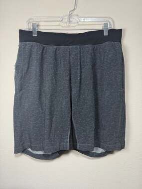 Lululemon T.H.E. Linerless Short 9" in Heathered Herringbone Print